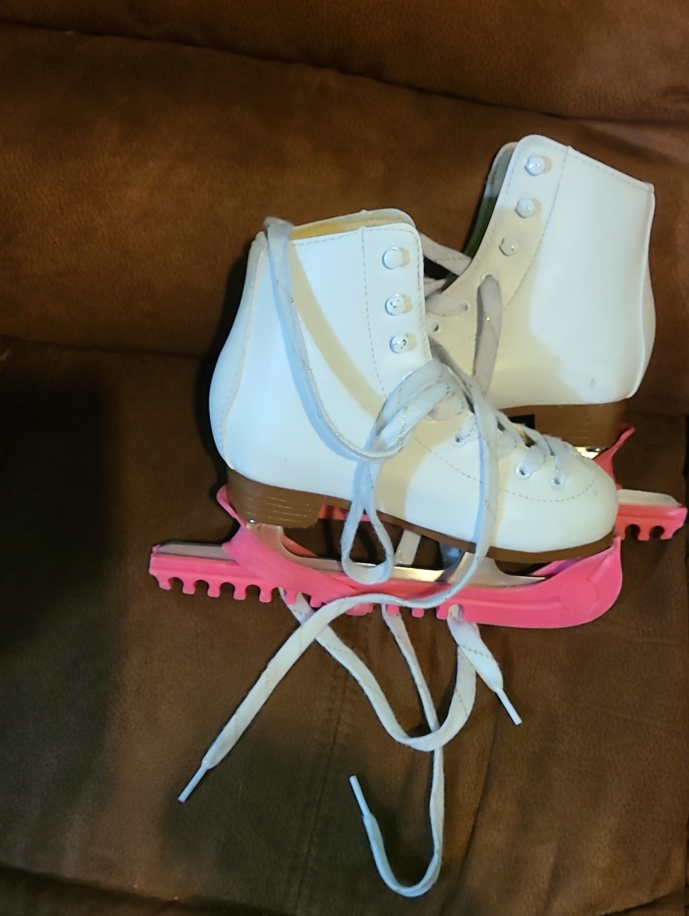 DBX Kids White Ice Skates Size 13K